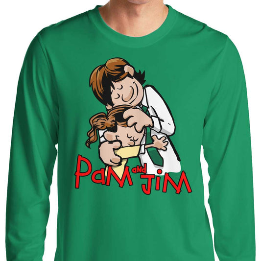 Pam and Jim - Long Sleeve T-Shirt
