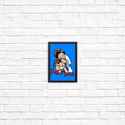 Pam and Jim - Posters & Prints