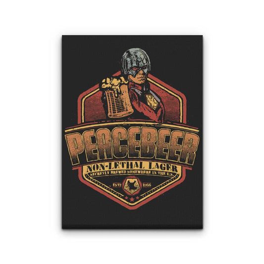Peace Beer - Canvas Print