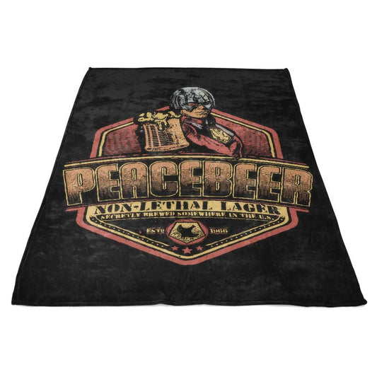 Peace Beer - Fleece Blanket