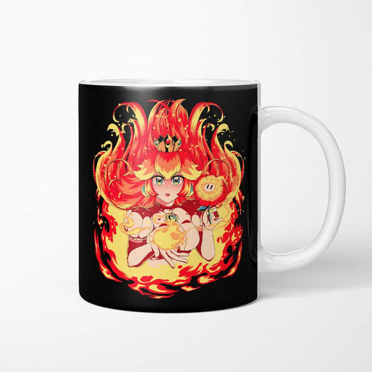 Peach Fire - Mug
