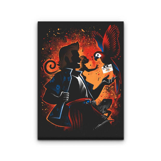 Pet Detective - Canvas Print