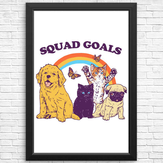 Pet Squad Goals - Posters & Prints