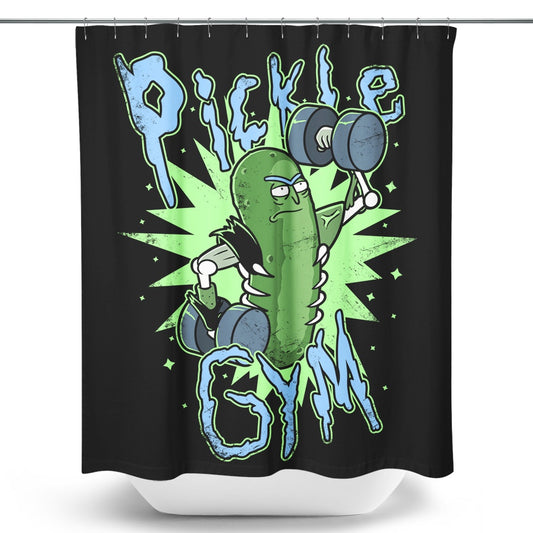 Pickle Gym - Shower Curtain