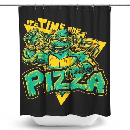 Pizza Time - Shower Curtain