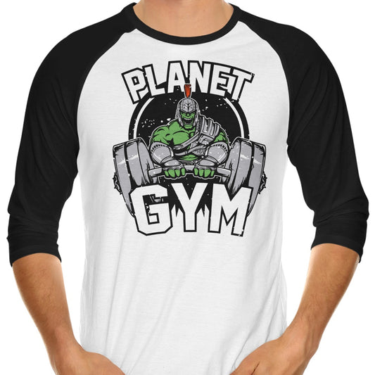 Planet Gym - 3/4 Sleeve Raglan T-Shirt