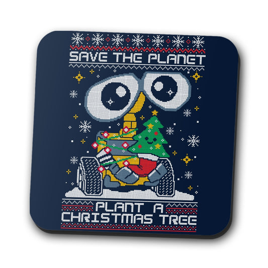 Plant a Christmas Tree - Coasters