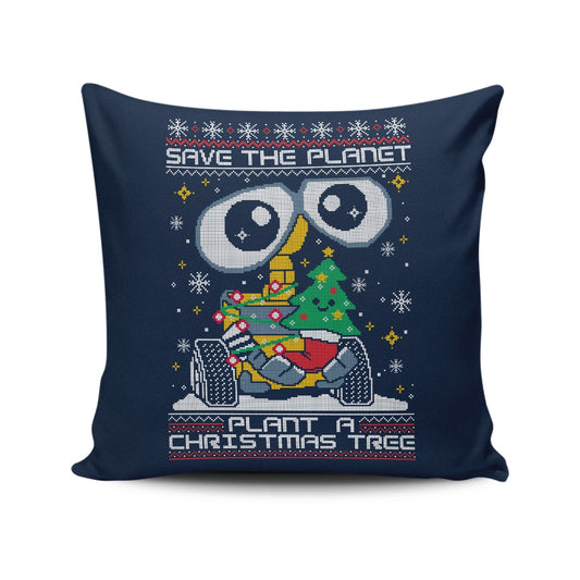 Plant a Christmas Tree - Throw Pillow