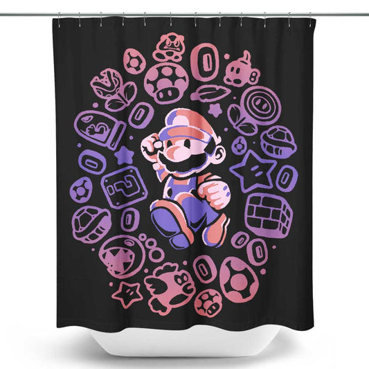 Plumber Boy - Shower Curtain