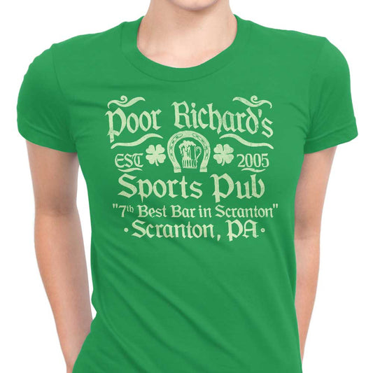 Poor Richards Pub - Women's Apparel