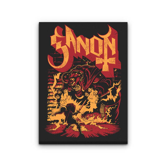 Power and Darkness - Canvas Print