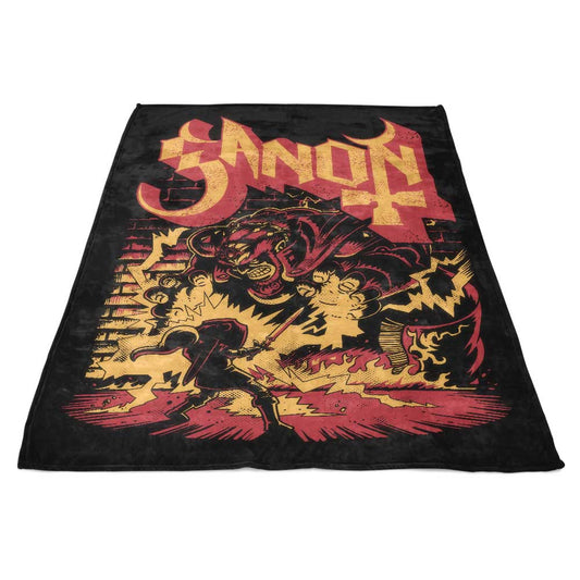 Power and Darkness - Fleece Blanket
