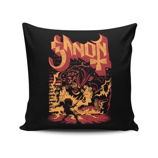 Power and Darkness - Throw Pillow
