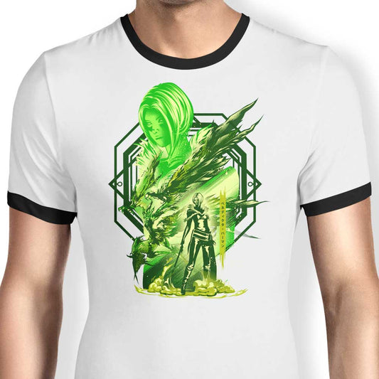 Power of Garuda - Ringer T-Shirt