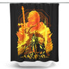 Power of Ifrit - Shower Curtain