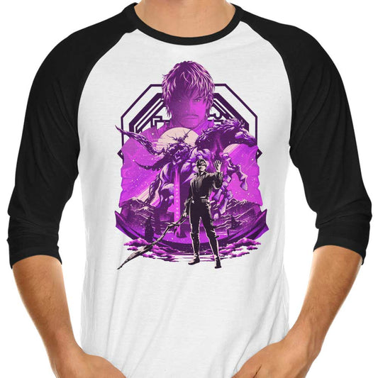 Power of Odin - 3/4 Sleeve Raglan T-Shirt