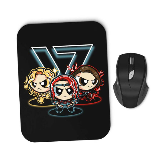 Power Supes Girls - Mousepad