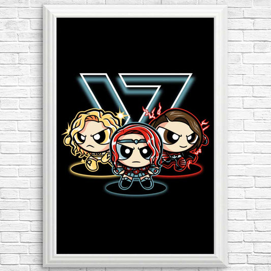 Power Supes Girls - Posters & Prints