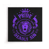 Pride is My Sin - Canvas Print