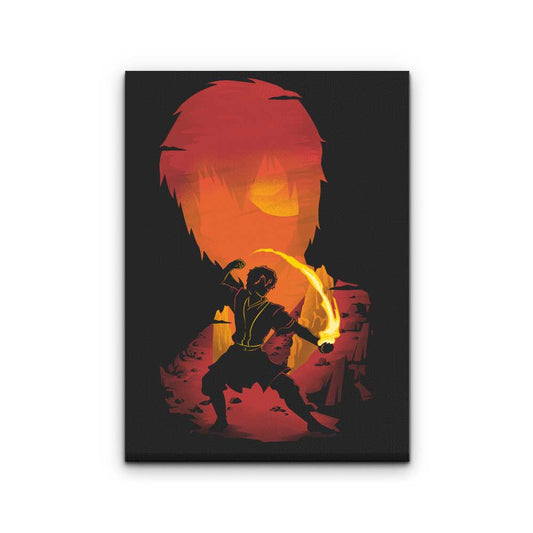 Prince of Fire - Canvas Print