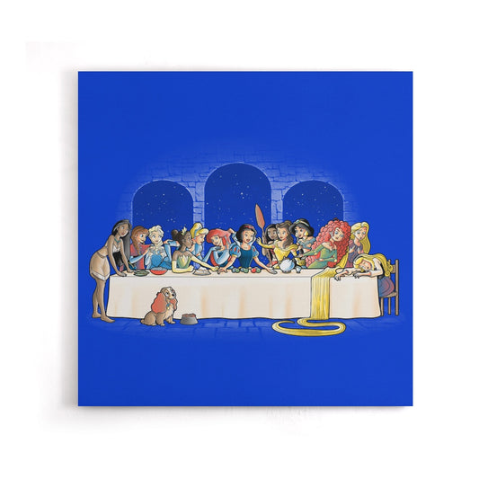 Princess Dinner - Canvas Print