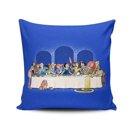 Princess Dinner - Throw Pillow