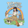 Princess of Feral Cats - Metal Print