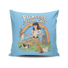 Princess of Feral Cats - Throw Pillow