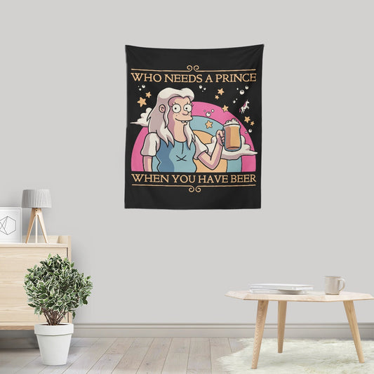 Princess Priorities - Wall Tapestry