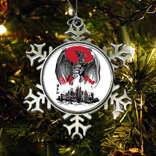 Pteranodan Rising Sumi-e - Ornament