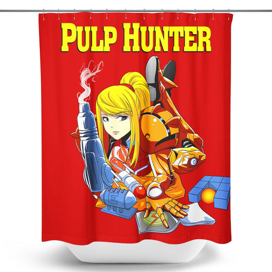 Pulp Hunter - Shower Curtain