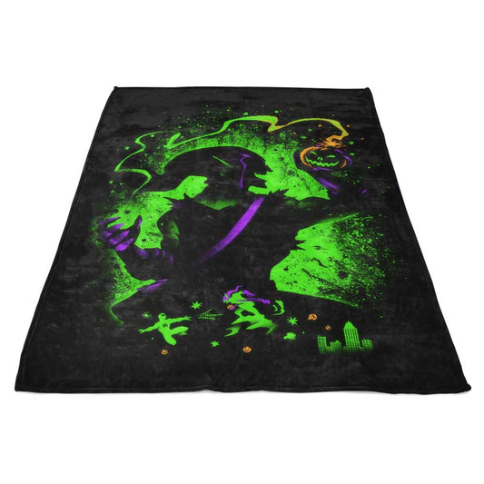 Pumpkin Bomber - Fleece Blanket