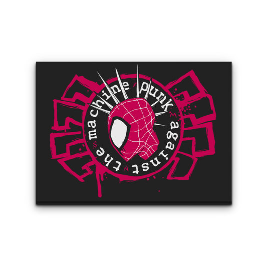 Punk Against the Machine - Canvas Print