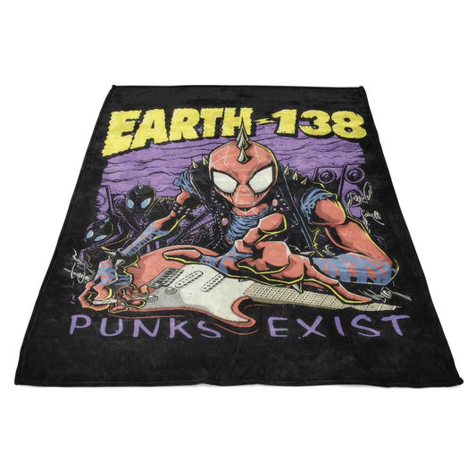 Punks Exist - Fleece Blanket