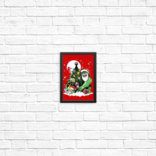 Puny God Christmas - Posters & Prints