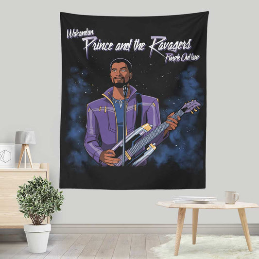 Purple Outlaw - Wall Tapestry