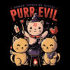Purr Evil - Wall Tapestry