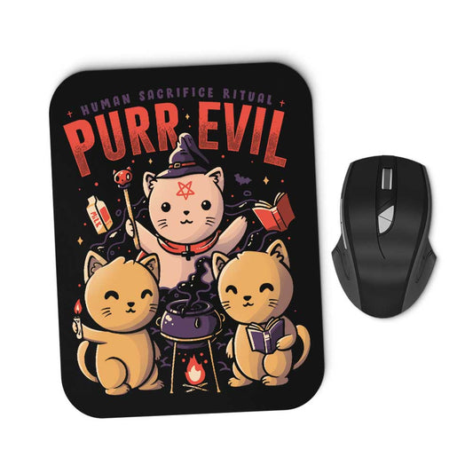 Purr Evil - Mousepad