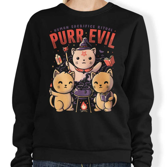 Purr Evil - Sweatshirt