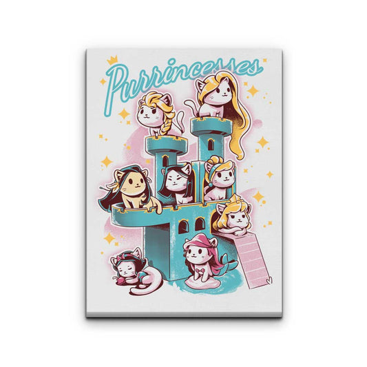 Purrincesses - Canvas Print