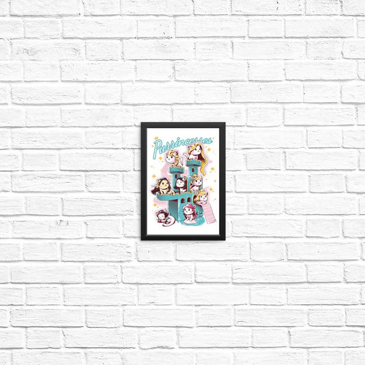 Purrincesses - Posters & Prints