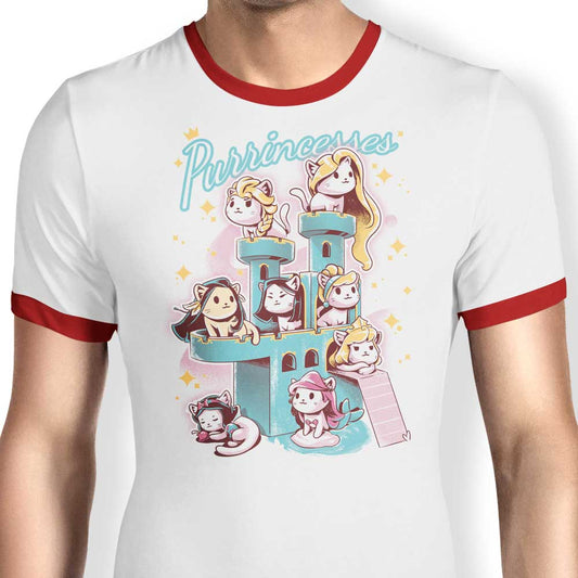 Purrincesses - Ringer T-Shirt