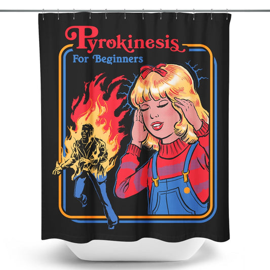Pyrokinesis - Shower Curtain