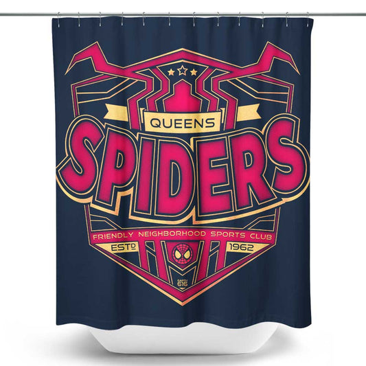 Queens Spiders - Shower Curtain
