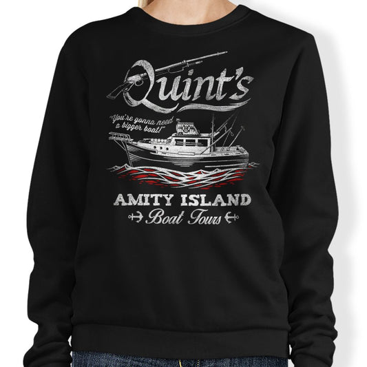 Quint's Boat Tours - Sweatshirt