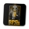 RPG's Are My Religion - Coasters