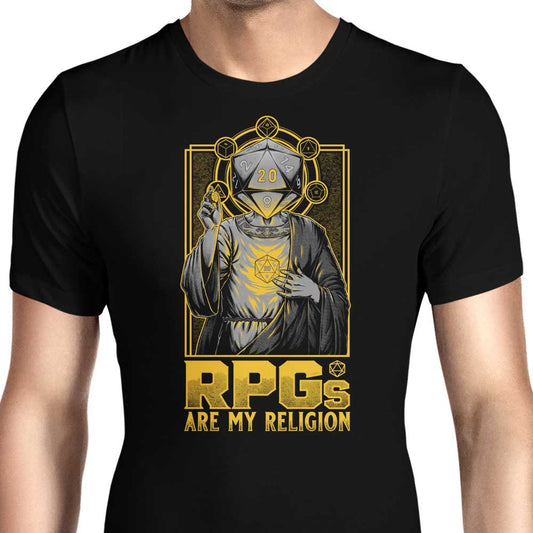 RPG's Are My Religion - Men's Apparel