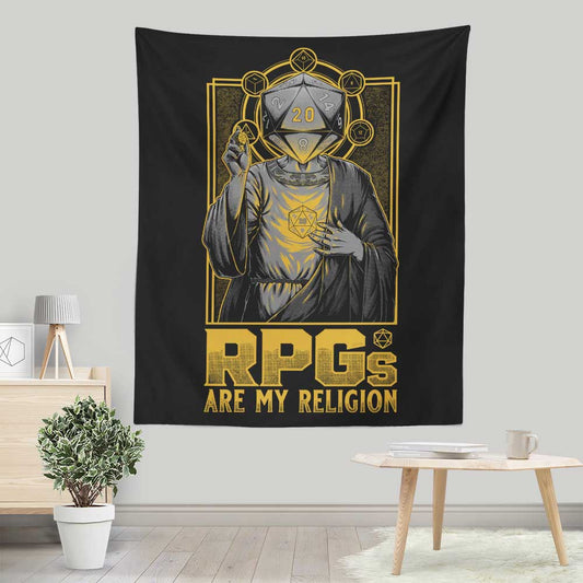 RPG's Are My Religion - Wall Tapestry