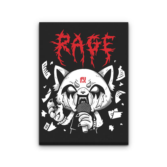 Rage Mood - Canvas Print