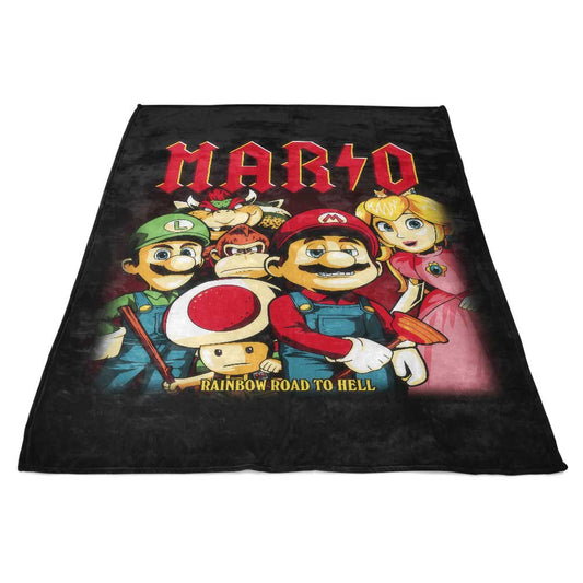 Rainbow to Hell - Fleece Blanket